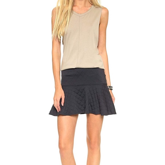 NWTS David Lerner quilted flounce skirt size XS - Picture 5 of 5